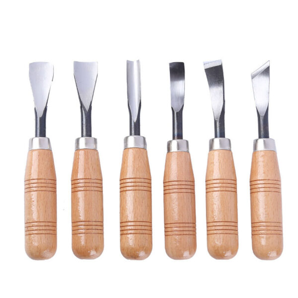 Artistic Woodpecker Wood Carving Knife - Image 2