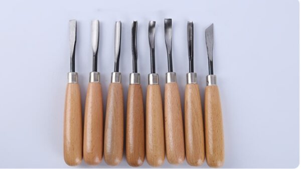Artistic Woodpecker Wood Carving Knife - Image 7