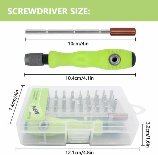 32 IN 1 Small Magnetic Screwdriver Set Torx Driver Professional Repair Tool Kit - Image 4