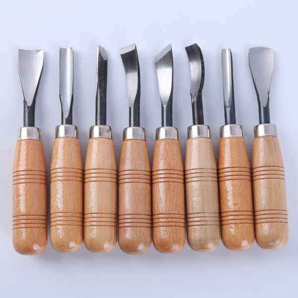 Artistic Woodpecker Wood Carving Knife - Image 5